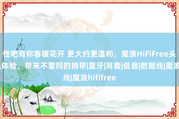 性吧有你春暖花开 更大约更温和，魔浪HiFiFree头戴式耳机体验，带来不雷同的捎带|蓝牙|耳套|低音|数据线|魔浪hififree